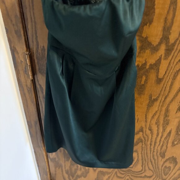 Dark green cocktail dress - Picture 7 of 7